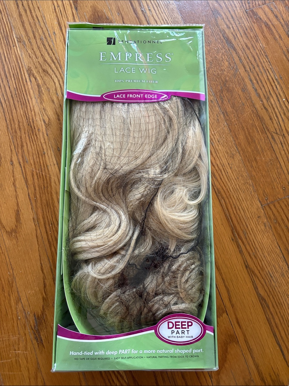 Sensational Empress Lace Wig - Blonde Deep Part